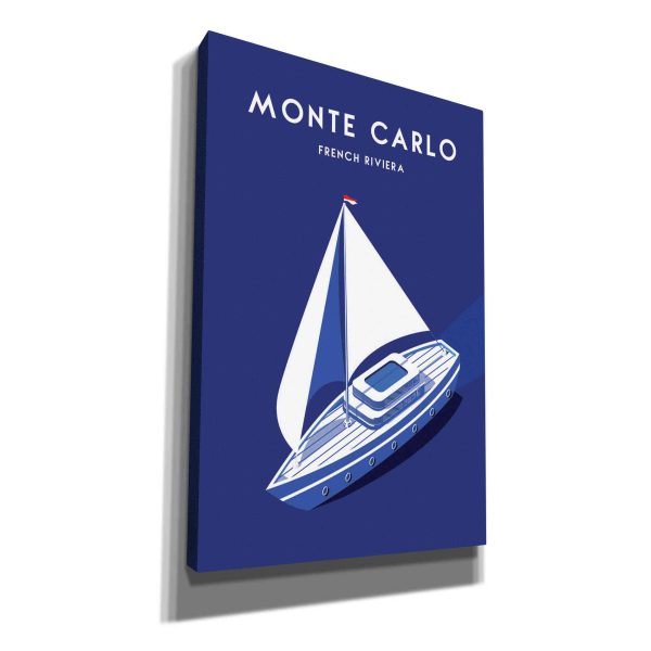 Montecarlo  by Arctic Frame Studio, Canvas Wall Art Online Sale