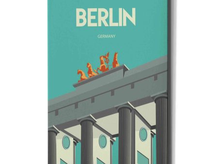 Berlin  by Arctic Frame Studio, Canvas Wall Art Online now