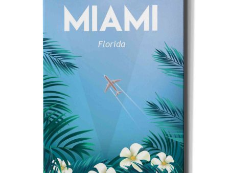 Miami  by Arctic Frame, Canvas Wall Art For Discount