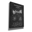 Dog Chew toy Blueprint Patent Chalkboard,  Canvas Wall Art Online now