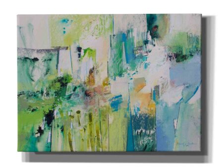 Blue and Green Series 4  by Jennifer Gardner, Canvas Wall Art Cheap