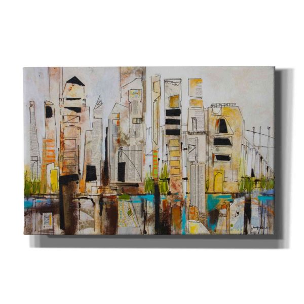 Skyline 1 Acrylic  by Jennifer Gardner, Canvas Wall Art Hot on Sale