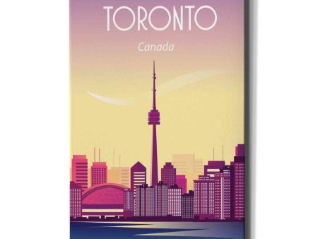 Toronto Canada  by Arctic Frame Studio, Canvas Wall Art on Sale