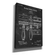 Razor Blueprint Patent Chalkboard  Canvas Wall Art Supply