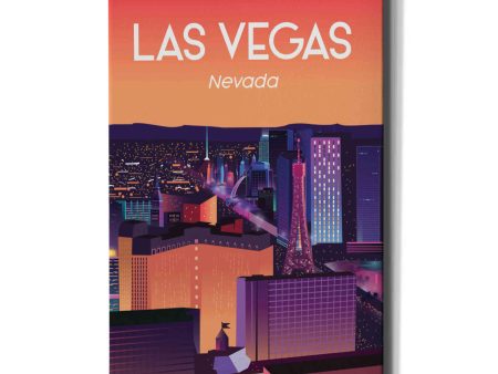 Las Vegas  by Arctic Frame Studio, Canvas Wall Art Sale