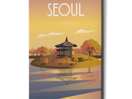 Seoul  by Arctic Frame Studio, Canvas Wall Art Sale