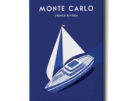 Montecarlo  by Arctic Frame Studio, Canvas Wall Art Online Sale