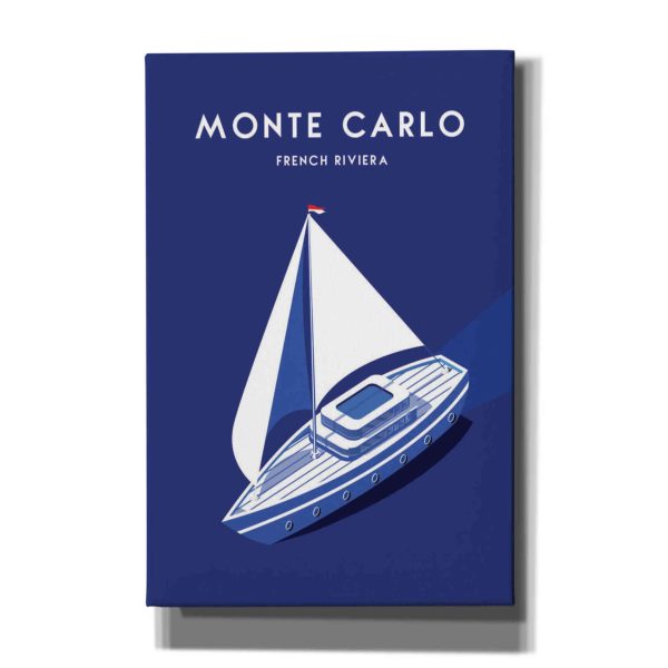 Montecarlo  by Arctic Frame Studio, Canvas Wall Art Online Sale