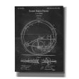 Monocycle Blueprint Patent Chalkboard  Canvas Wall Art on Sale