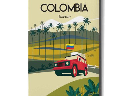 Colombia  by Arctic Frame Studio, Canvas Wall Art Online