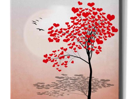 Love Tree 2  by Hal Halli, Canvas Wall Art For Discount