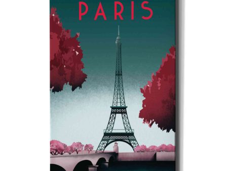 Paris  by Arctic Frame Studio, Canvas Wall Art Cheap