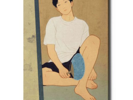 A Summer Afternoon Shower  by Sai Tamiya, Canvas Wall Art For Discount