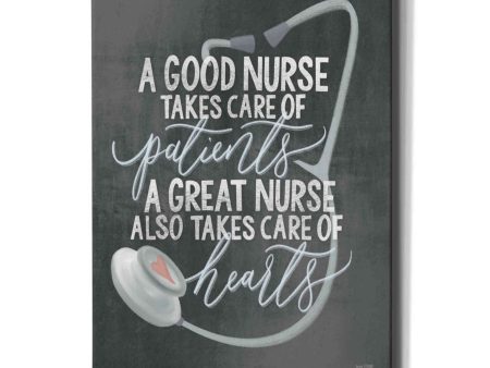 A Nurse s Heart  by House Fenway, Canvas Wall Art Hot on Sale