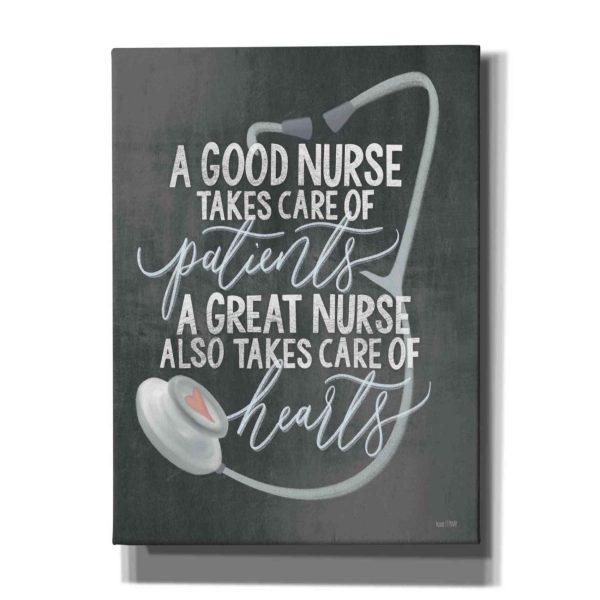 A Nurse s Heart  by House Fenway, Canvas Wall Art Hot on Sale