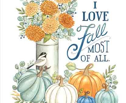 DS2254 - I Love Fall Most of All - 12x16 Discount