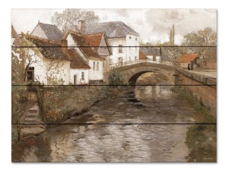 LET817 - The Stone Bridge - 16x12 For Cheap