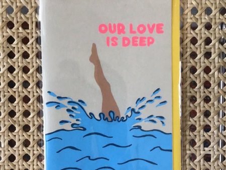 Our Love is Deep Card For Cheap