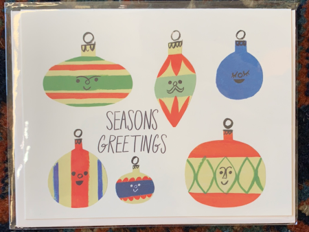 Seasons Greetings Bulbs Card Supply