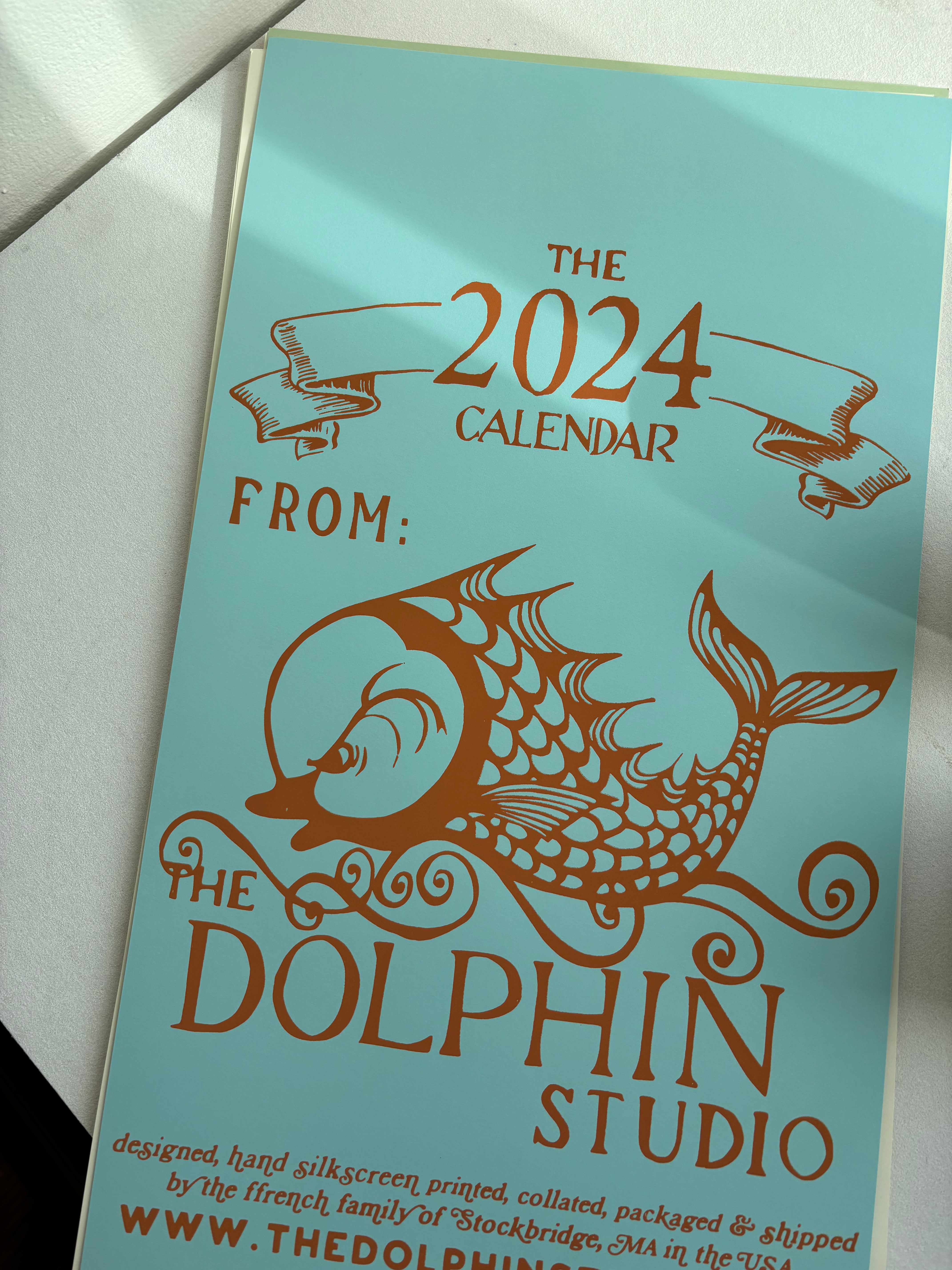 Dolphin Studio 2025 Calendar Supply