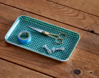 Small Linen Tray Hot on Sale