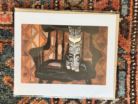 Cozy Cat Card Online Sale