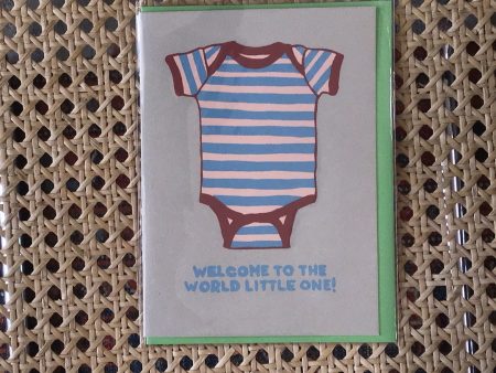 Welcome to the World Little One Card For Sale