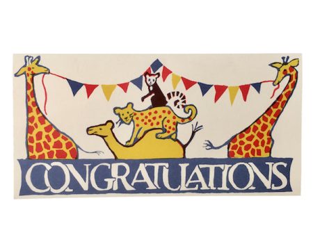 Congratulations Circus Card Supply