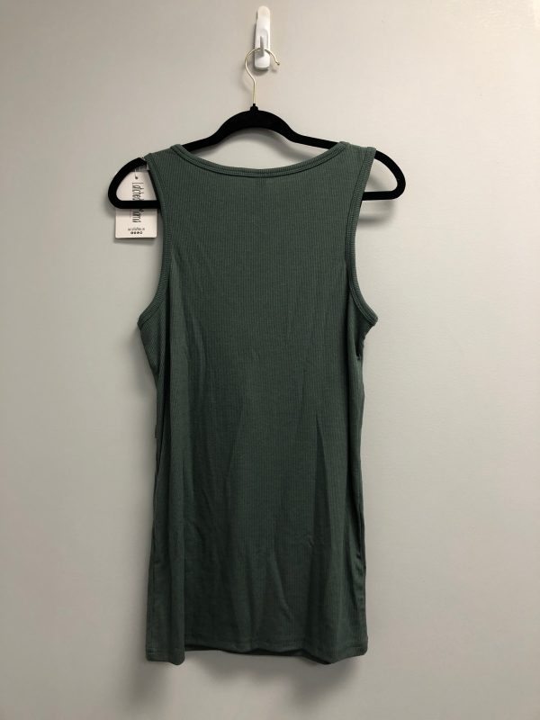 Outlet 7156 - Latched Mama Ribbed Nursing Tank - Green - Medium on Sale