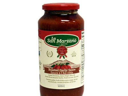 LA SAN MARZANO - ROASTED GARLIC 6x660 ML Fashion