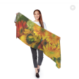 Autumn Bouquet Natural Cotton Scarf$38 Supply