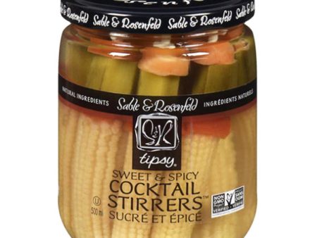 SABLE & ROSENFELD - TIPSY COCKTAIL STIRS (CORN) SWEET SPICY 6x500 ML Hot on Sale