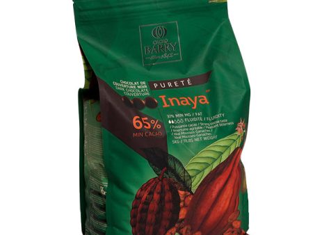 CACAO BARRY - INAYA SEMI SWEET 65% PISTOLES 4x5 KG on Sale