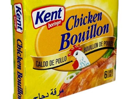 KENT BORINGER - CHICKEN FLAVORED CUBE BOUILLON 96X6X10 GR Supply