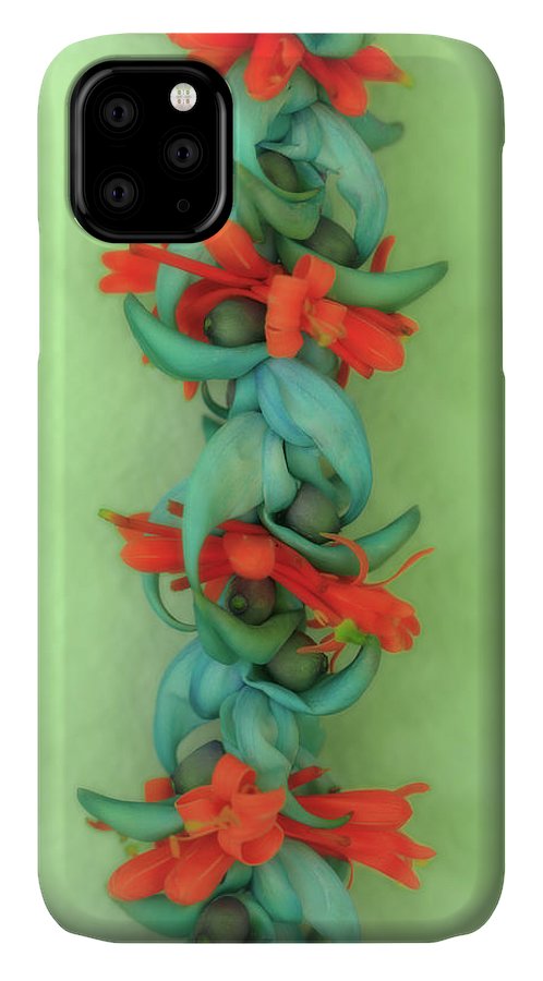 Blue Jade and Huapala Lei - Phone Case Supply