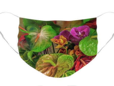 Anthurium Riot - Face Mask For Sale