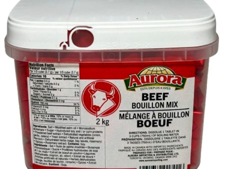 AURORA - BEEF BOUILLION CUBES 4x2KG Online now