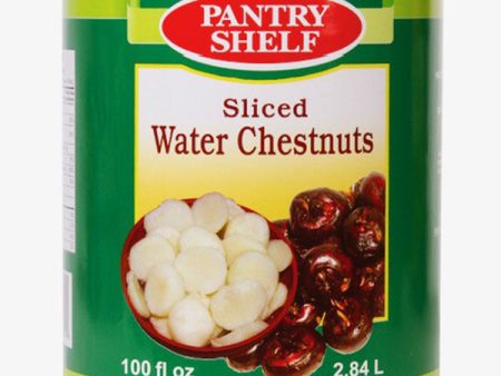 PANTRY SHELF - SLICED WATER CHESTNUTS 6x2.84 LT Sale