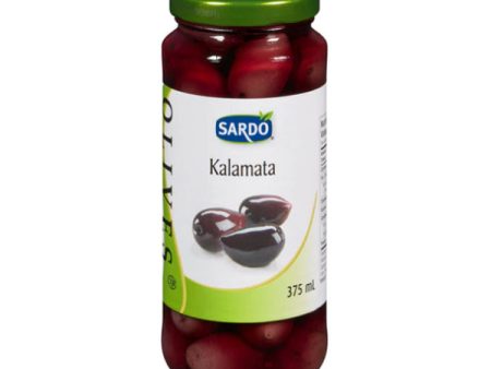 SARDO - KALAMATA OLIVES 12x375 ML Discount