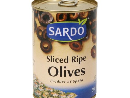 SARDO - SLICED RIPE OLIVES BLK 12x398 ML Discount