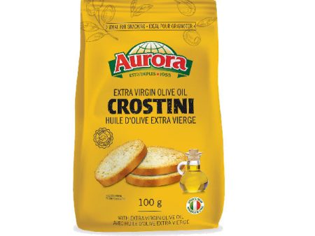 AURORA - CROSTINI EXTRA VIRGIN OLIVE OIL 10x100 GR For Discount