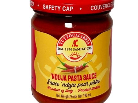 TUTTO CALABRIA - NDUJA SAUCE 12x190ML Discount