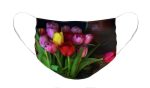 Tulips and Raku Vase - Face Mask Online Hot Sale