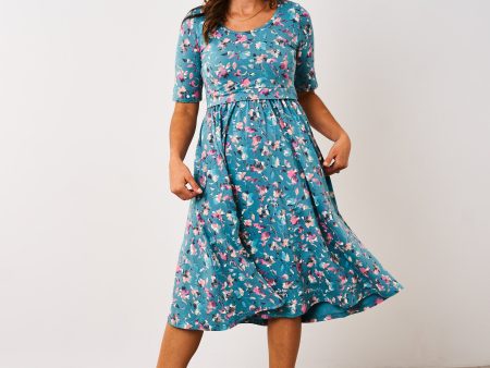 Latched Mama Classic Cotton Nursing Dress Online Sale