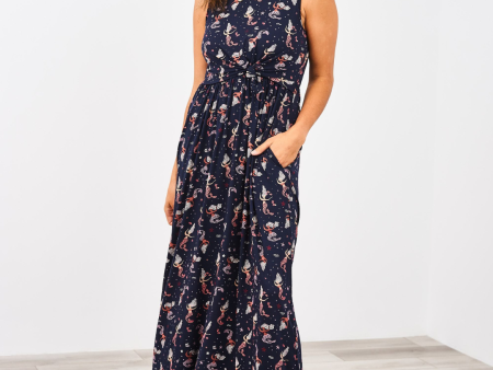 Latched Mama Mermaids Boardwalk Nursing Maxi - Final Sale Online Hot Sale