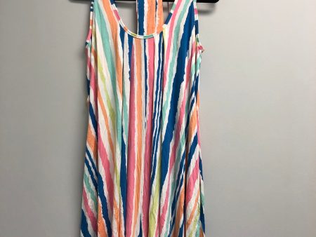 Outlet 7147 - The Momper® Printed Nursing Romper - Summer Stripes - Petite Sale