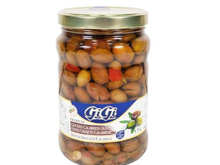 GIGI - CRACKED CALABRESE OLIVES 1.7LT Discount