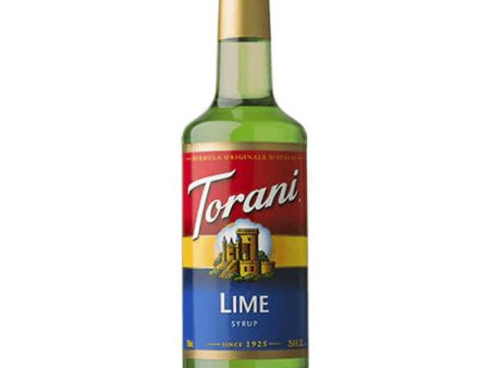 TORANI - LIME SYRUP 12x750 ML Supply