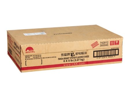 LEE KUM KEE - PANDA OYSTER SAUCE 6x5 LB on Sale