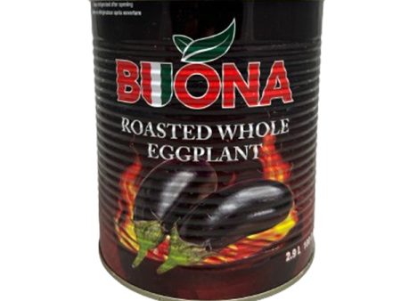 BUONA - ROASTED WHOLE EGGPLANT 6x100 OZ For Discount